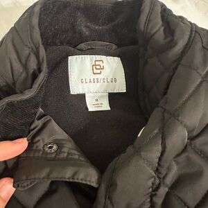 Class Club Elegant Black Quilted vest. Size 8 youth. Puffer